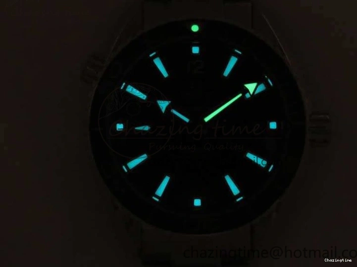 0801 Durable Planet Ocean Professional Ceramic Bezel 42mm 1:1 MK Best Edition Silver Markers On SS Bracelet A 8085
